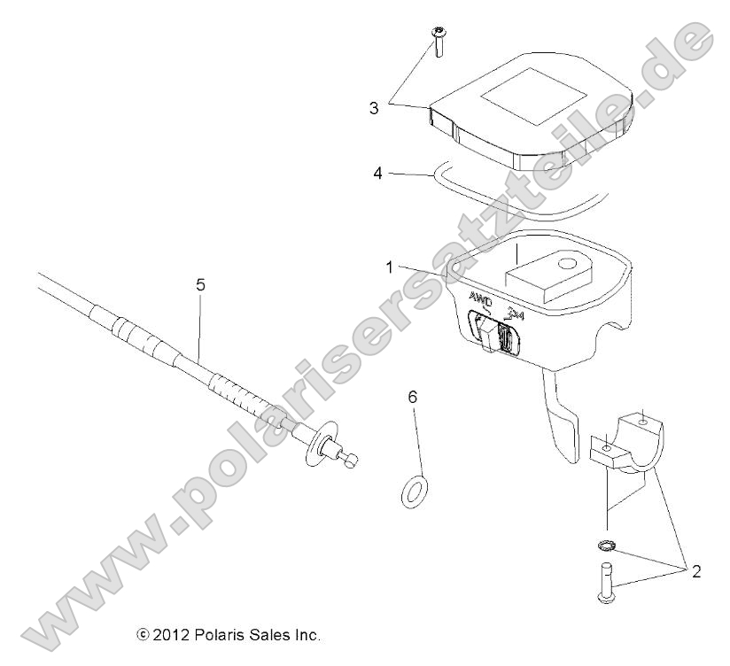 Steering, Controls, Throttle Asm. and Cable Steering, Controls, Throttle Asm. and Cable