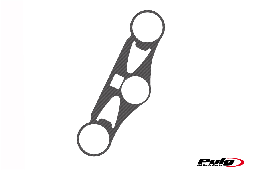 PUIG GABELBRÜCKEN-PROTEKTOR KARBON-OPTIK CBR1000RR 08'- - 4759C