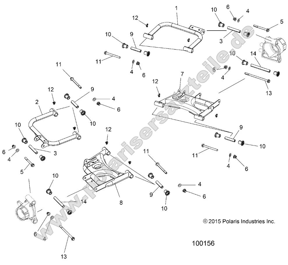 Suspension, Rear Control Arms