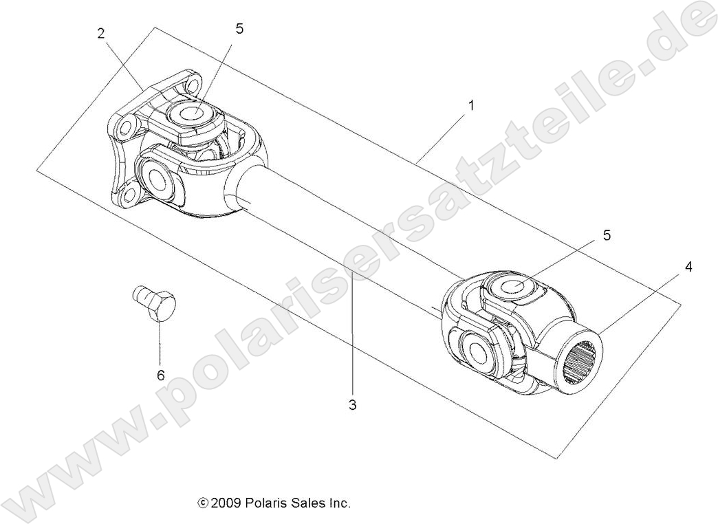 DRIVE TRAIN, PROP SHAFT, REAR DRIVE TRAIN, PROP SHAFT, REAR