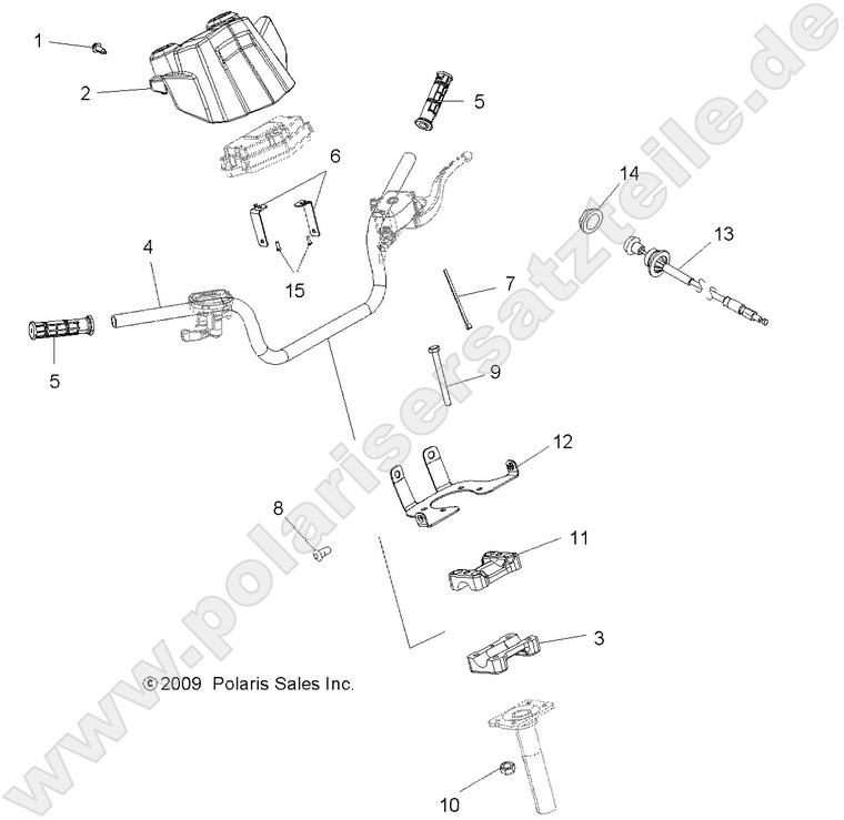STEERING, HANDLEBAR and CONTROLS STEERING, HANDLEBAR and CONTROLS