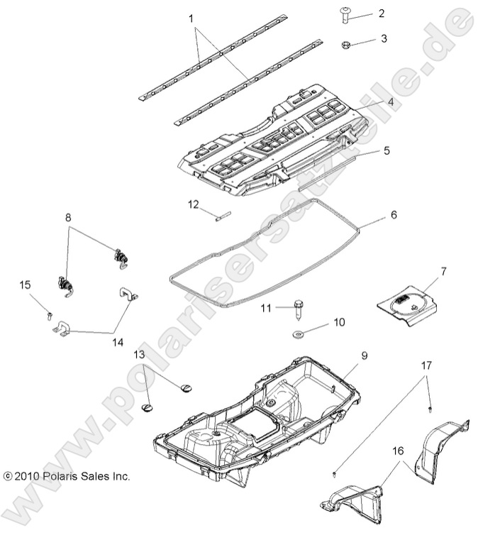 BODY, STORAGE, FRONT BODY, STORAGE, FRONT