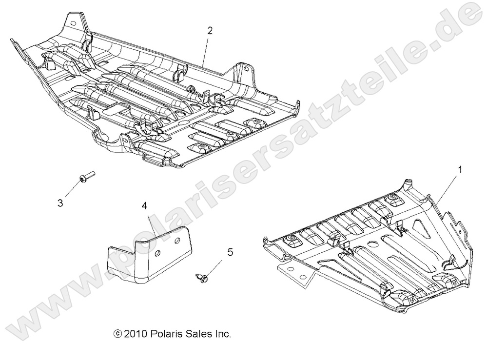 BODY, SKID PLATES BODY, SKID PLATES