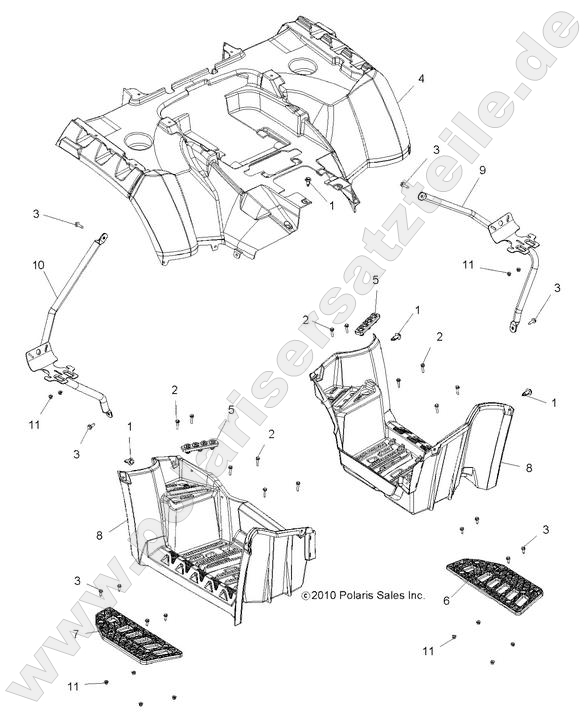 BODY, REAR CAB and FOOTWELL BODY, REAR CAB and FOOTWELL