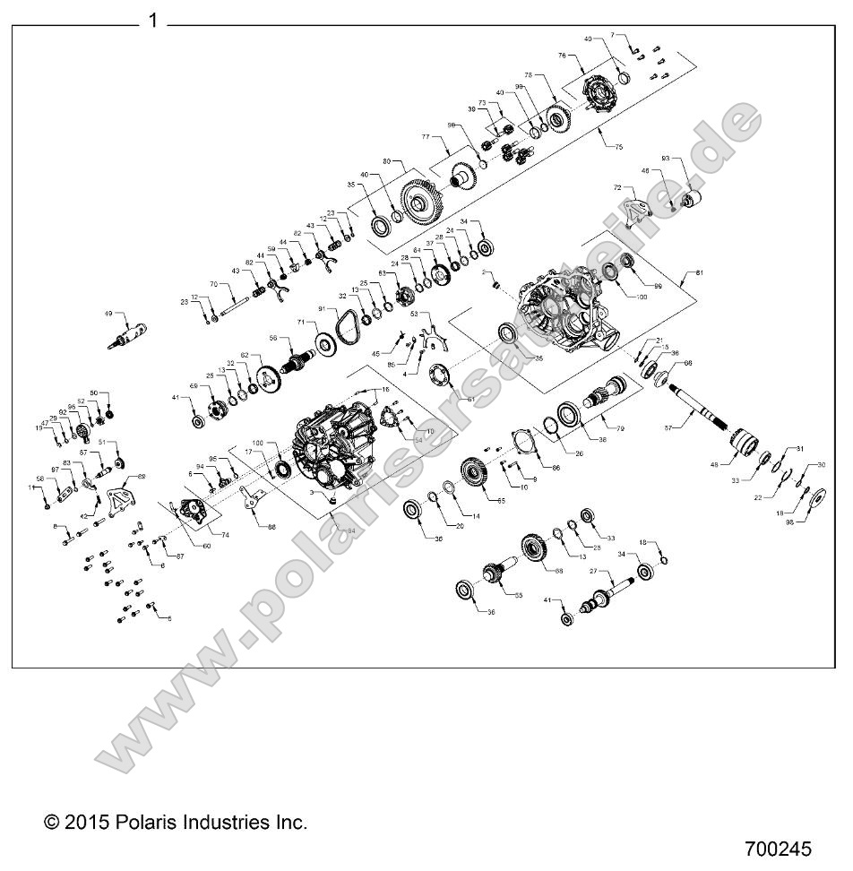 Drive Train, Main Gearcase