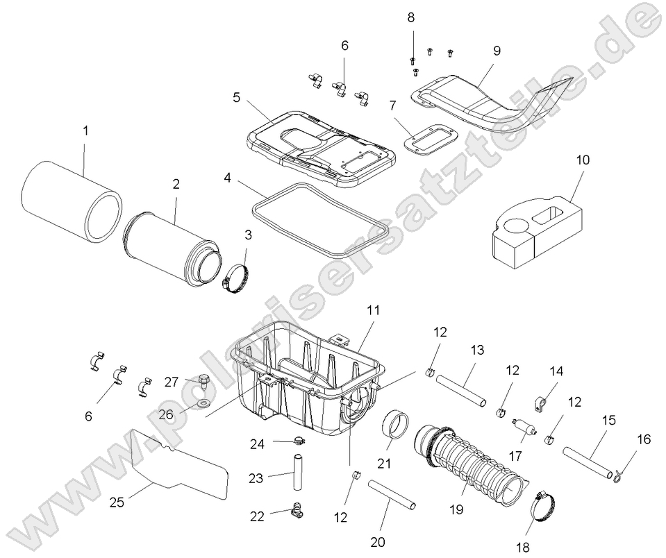 ENGINE, AIR INTAKE SYSTEM ENGINE, AIR INTAKE SYSTEM