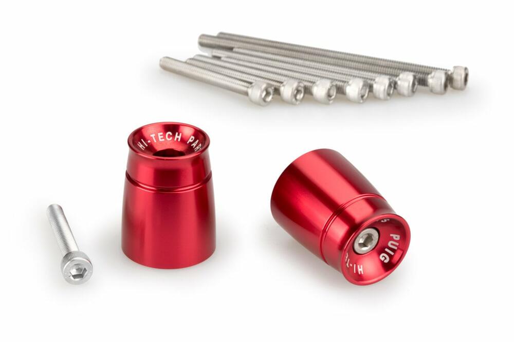 PUIG LENKERENDEN ALUMINIUM MOD.SPORT SUZUKI C/ROT - 21029R