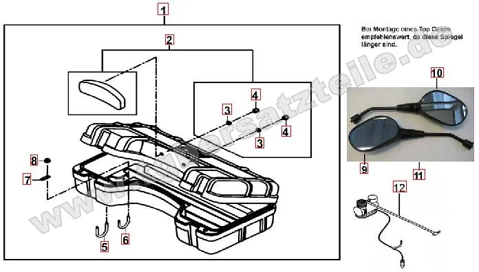 Top Case 110L Top Case 110L