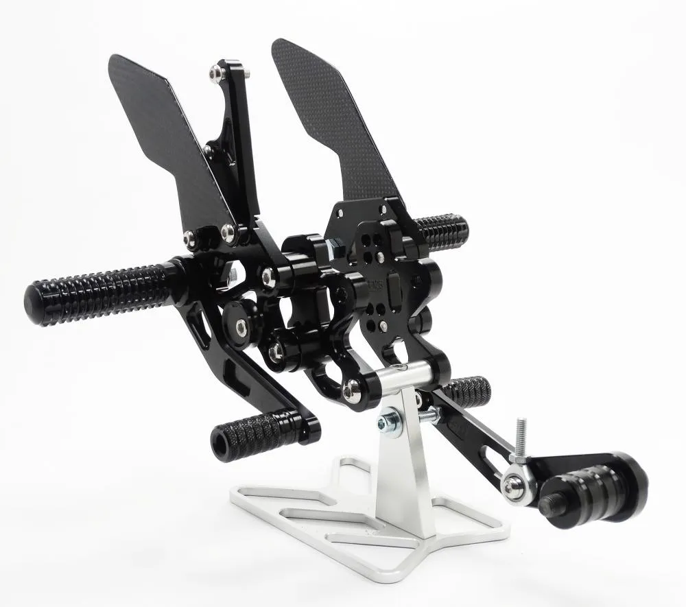 TMP Racing Fußrastenanlage Factory schwarz Suzuki GSX-R 600 750 2011-