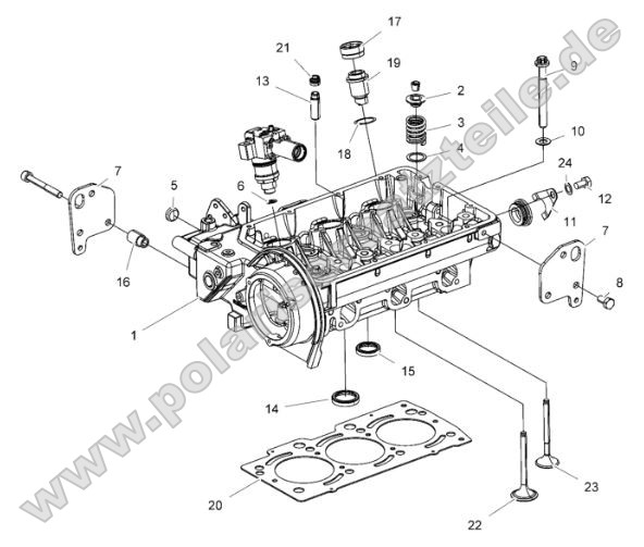 Engine, Cylinder Head and Precombustion Chamber Engine, Cylinder Head and Precombustion Chamber