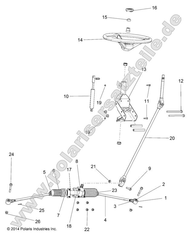 Steering, Steering Asm. (49RGRSTEERING151KDSL) Steering, Steering Asm. (49RGRSTEERING151KDSL)