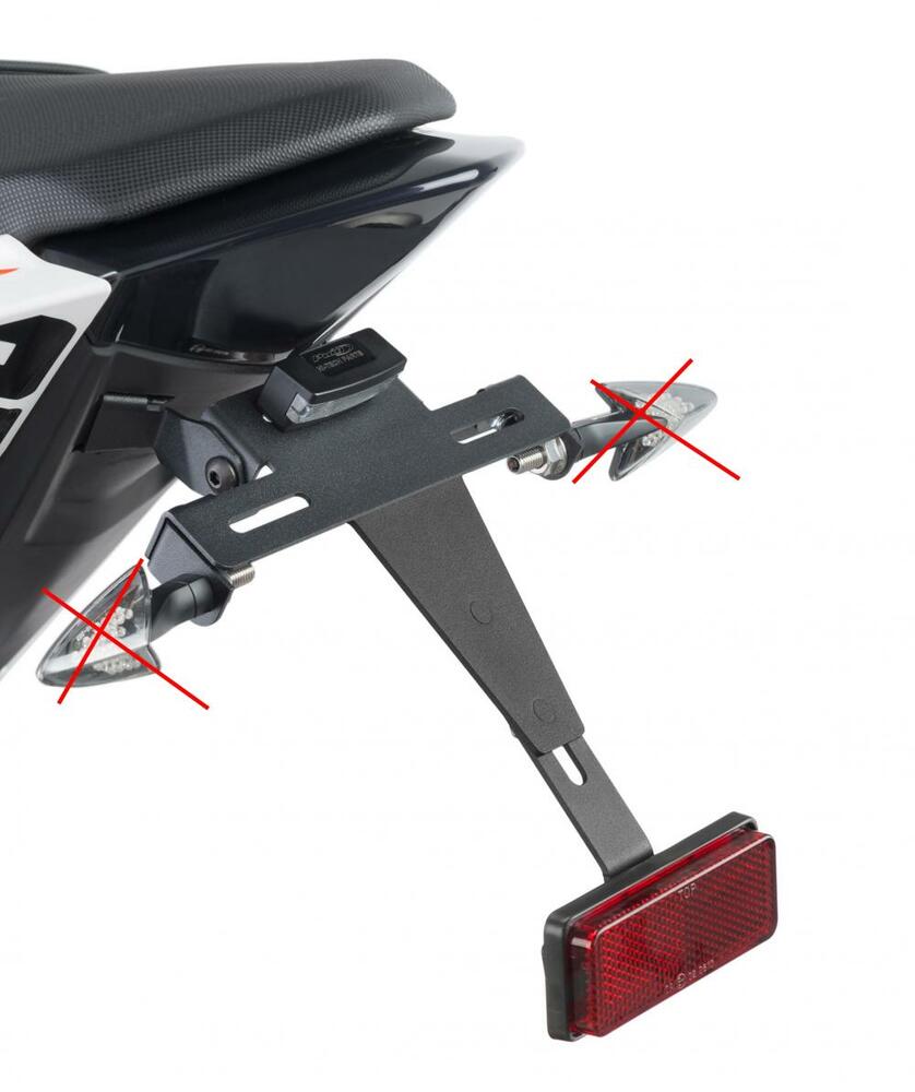 Kennzeichenhalter_KTM_Superduke_R_1290_7106N Puig Kennzeichenhalter Set KTM Superduke R 1290 2014-19