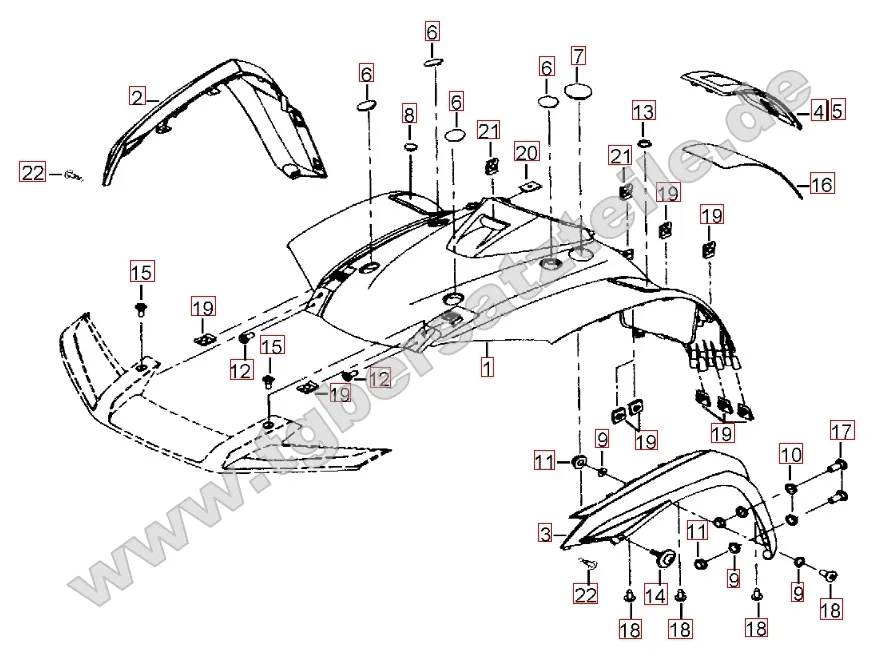 Frontverkleidung Frontverkleidung
