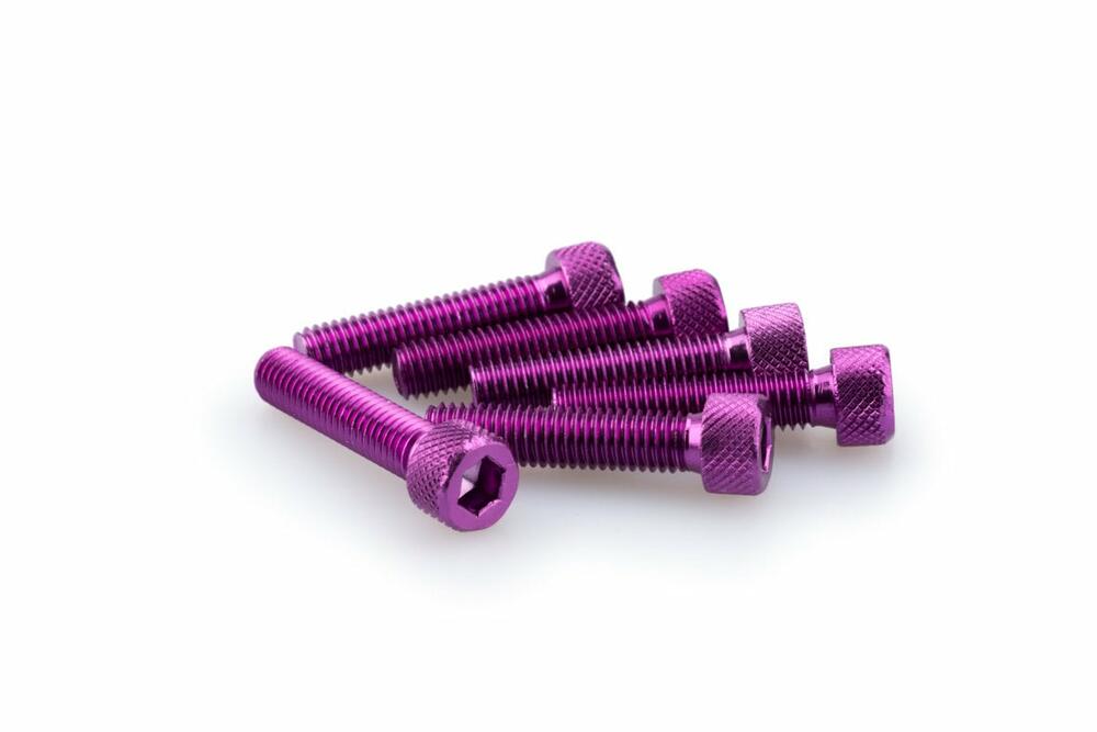 PUIG INBUS-SCHRAUBEN-KIT M8X35MM. LILA - 0500L