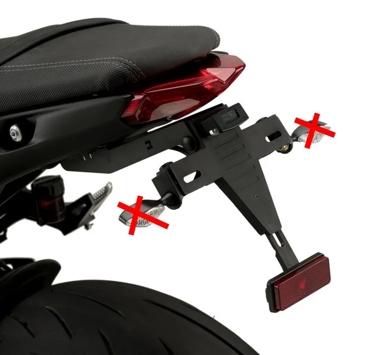 PUIG-Kennzeichenhalter-Yamaha-MT-09-2021-23-20668N-1 PUIG Kennzeichenhalter - Yamaha MT-09 2021-23 - 20668N