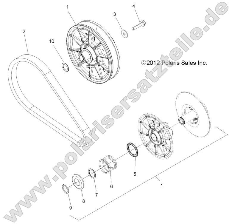 Drive Train, Clutch, Secondary