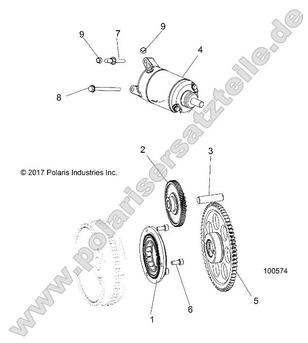 Engine, Starter Drive Engine, Starter Drive