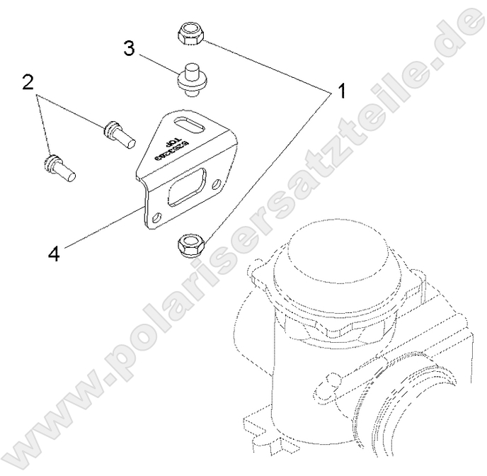 ENGINE, CARBURETOR BRACKET ENGINE, CARBURETOR BRACKET