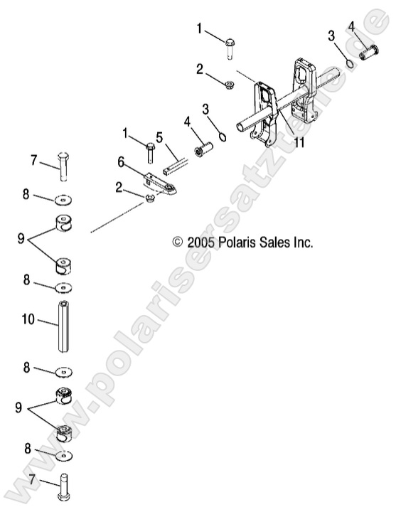SUSPENSION, TORSION BAR SUSPENSION, TORSION BAR