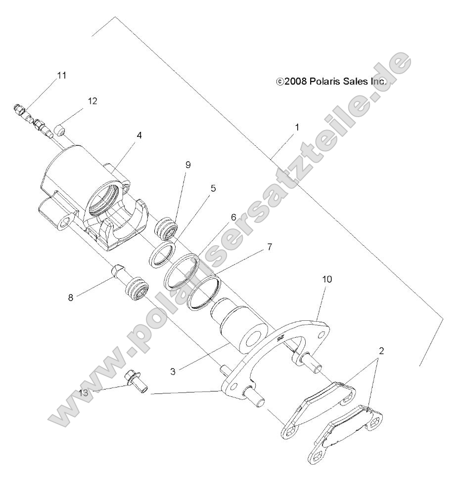 Brakes, Rear Caliper Brakes, Rear Caliper