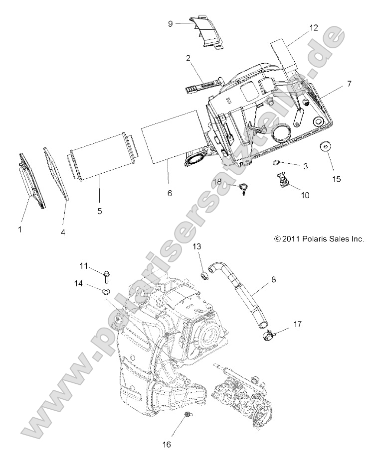 Engine, Air Intake Engine, Air Intake