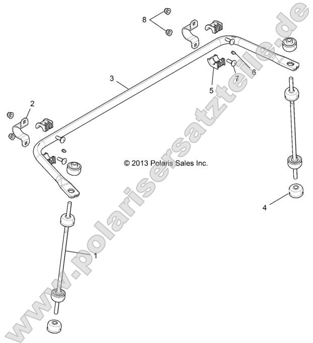 Suspension, Rear Stabilizer Bar