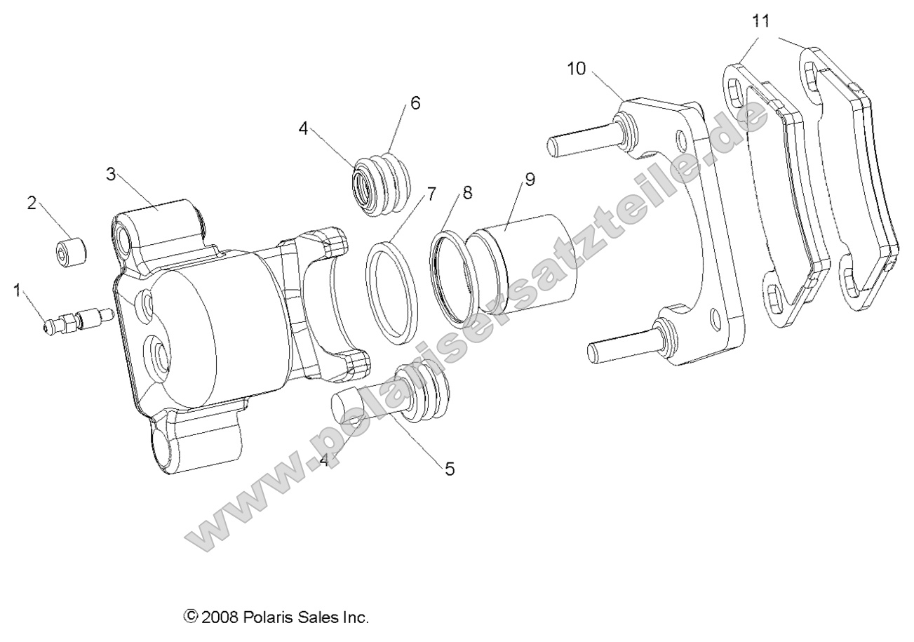 Brakes, Rear Caliper