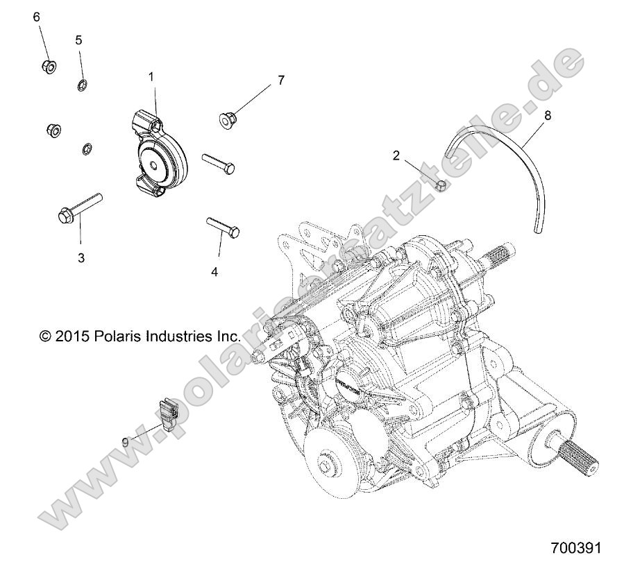 Drive Train, Main Gearcase Mounting