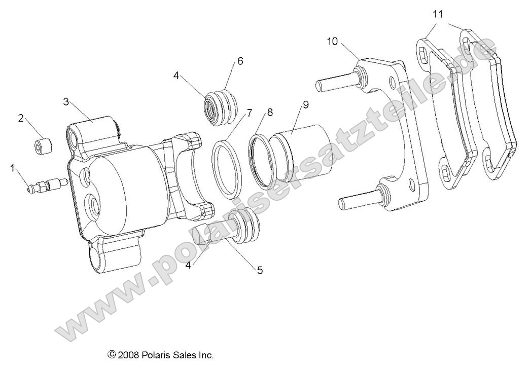 Brakes, Rear Caliper