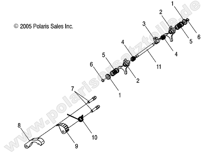 DRIVE TRAIN, SHIFT FORKS DRIVE TRAIN, SHIFT FORKS