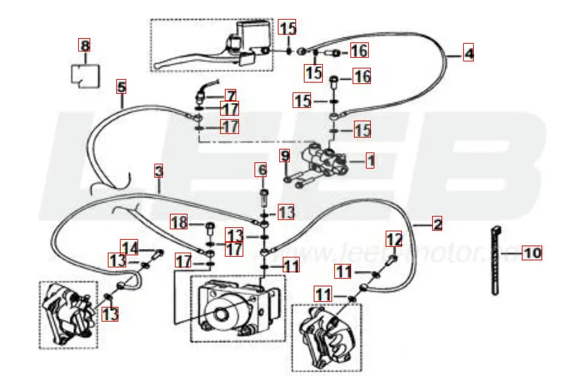 Bremsanlage vorne Bremsanlage vorne