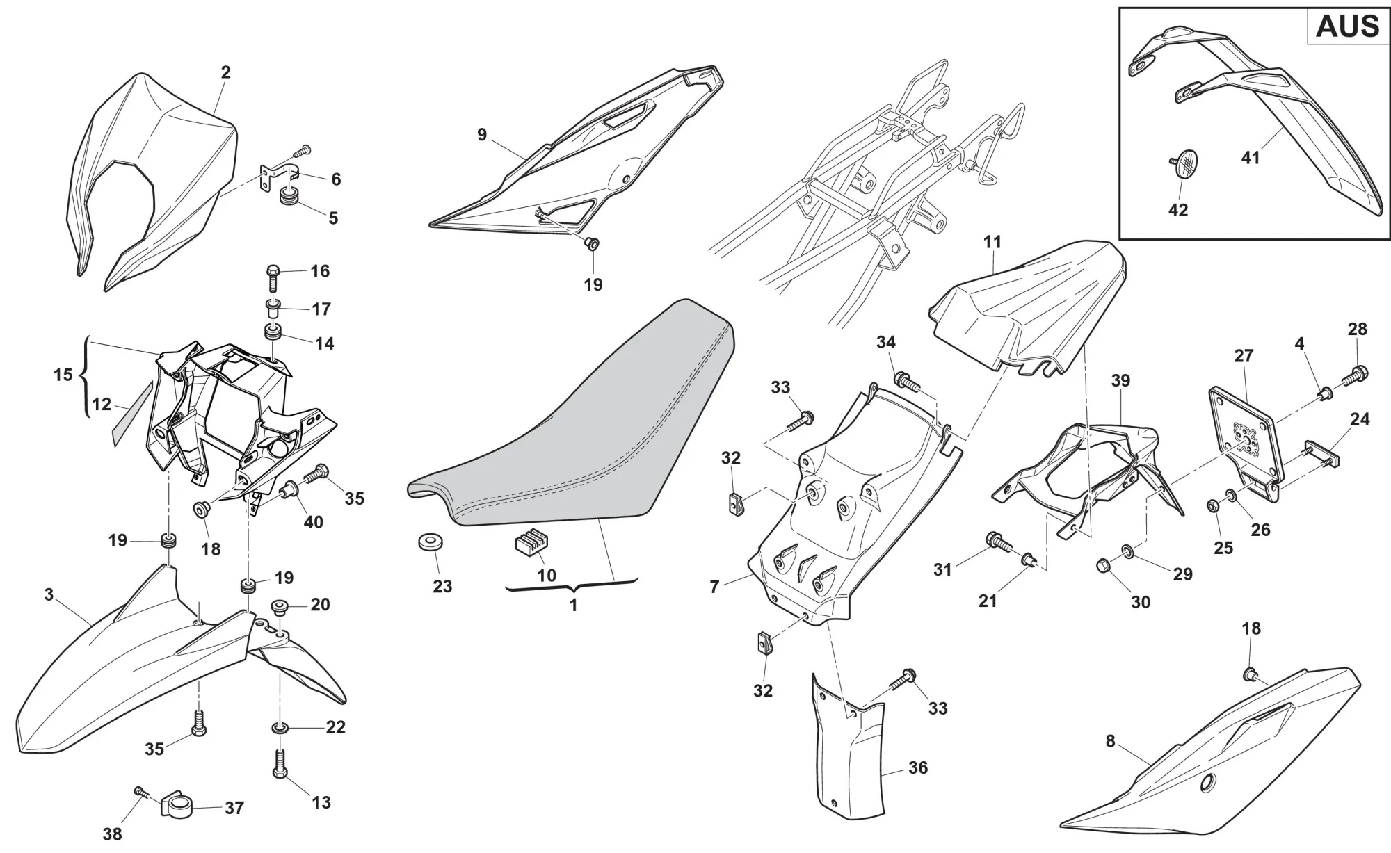 Verkleidung - Sitzbank Verkleidung - Sitzbank
