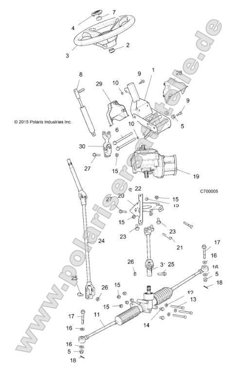 Steering, Steering Asm. Steering, Steering Asm.
