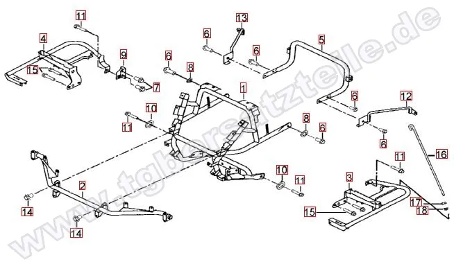Stossstange vo. und hi.