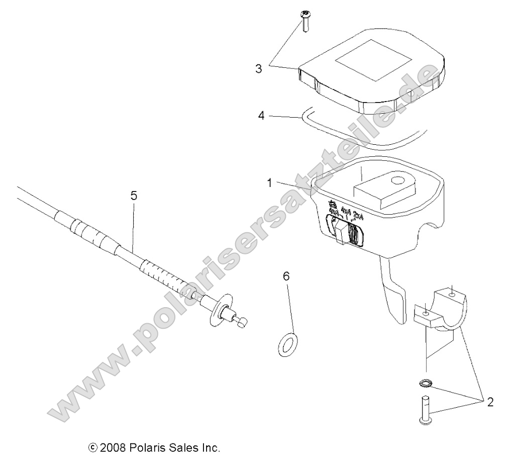 Steering, Controls, Throttle Asm. and Cable Steering, Controls, Throttle Asm. and Cable