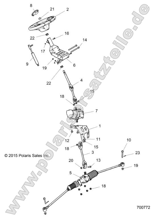 Steering, Steering Asm ohne EPS Steering, Steering Asm ohne EPS