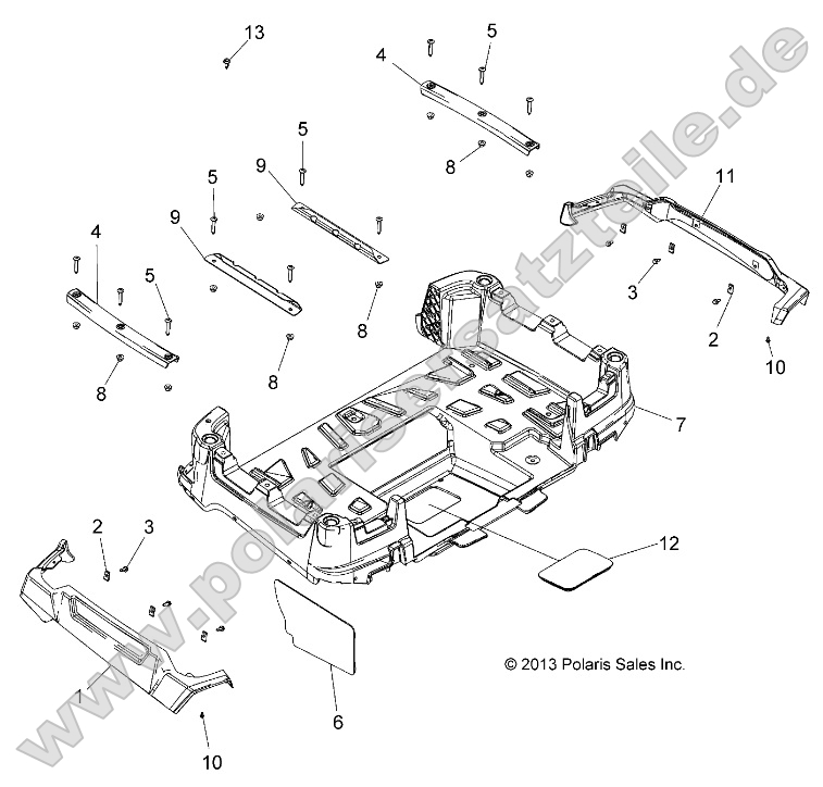 Body, Rear Box Body, Rear Box