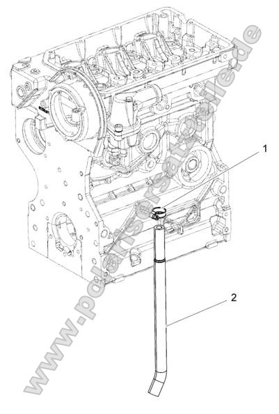 Engine, Water Blow by Hose