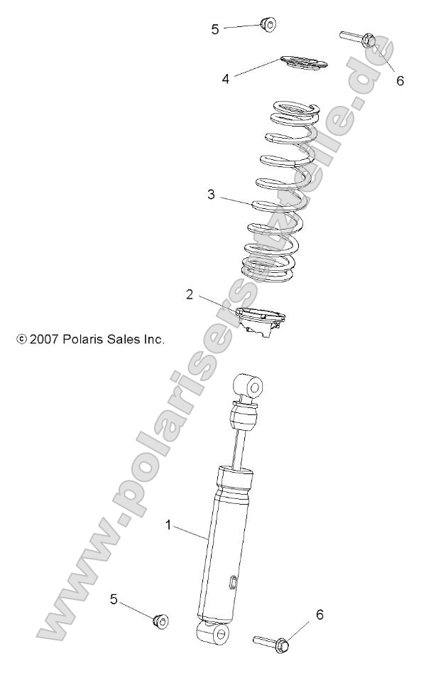 Suspension, Shock, Front (A17SVT95C2)