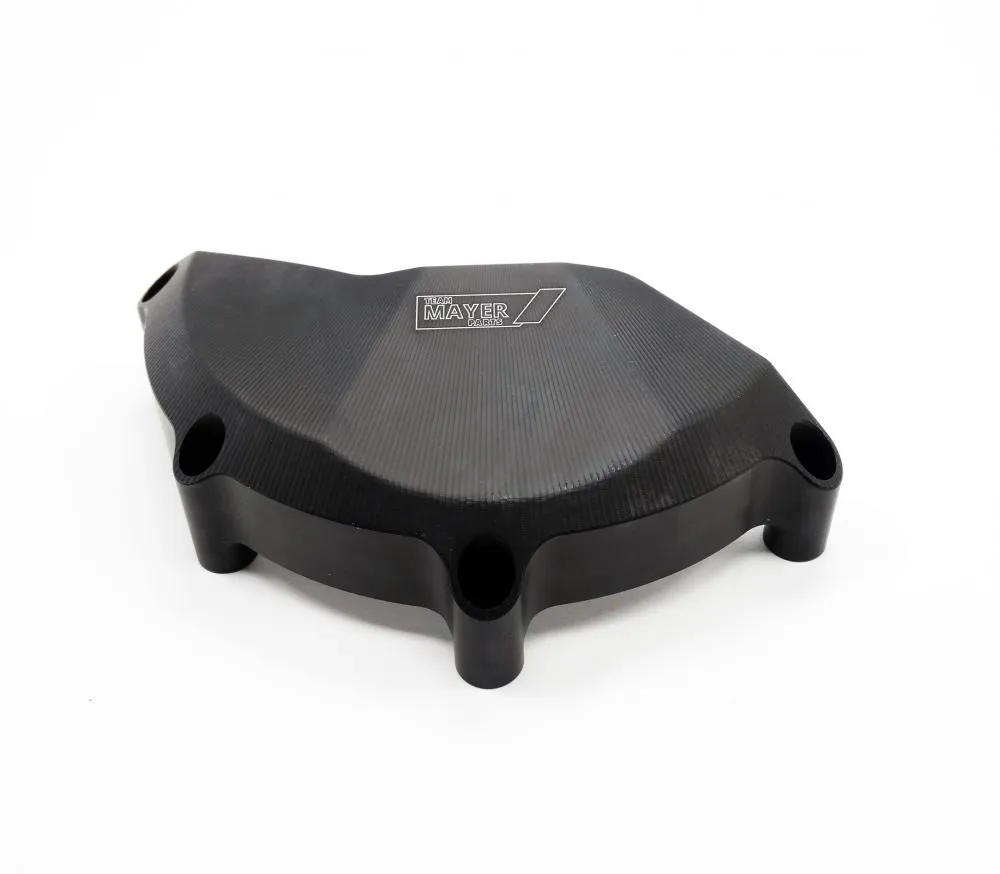 Racing CNC Motordeckelschutz Set schwarz Yamaha YZF R6 2006-19