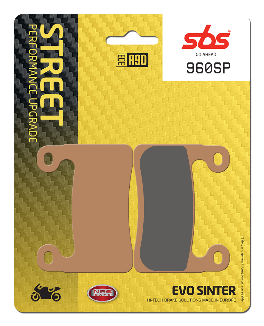 SBS_960_SP SBS Bremsbeläge SP EVO Sintermetall ABE - 960SP