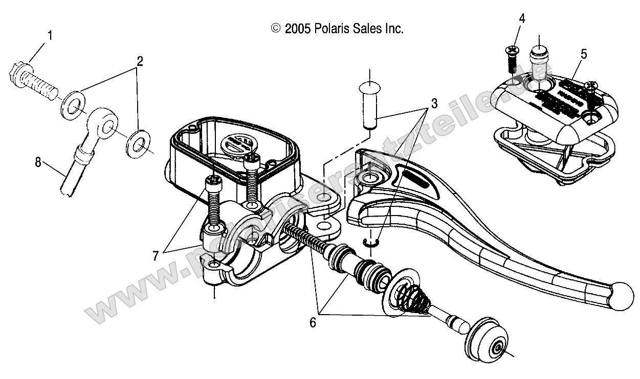 Controls - Master Cylinder/Brake Line, RH Controls - Master Cylinder/Brake Line, RH