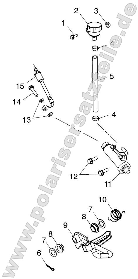 Rear Master Cylinder/Foot Pedal Rear Master Cylinder/Foot Pedal