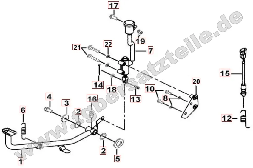 Bremspedal Bremspedal