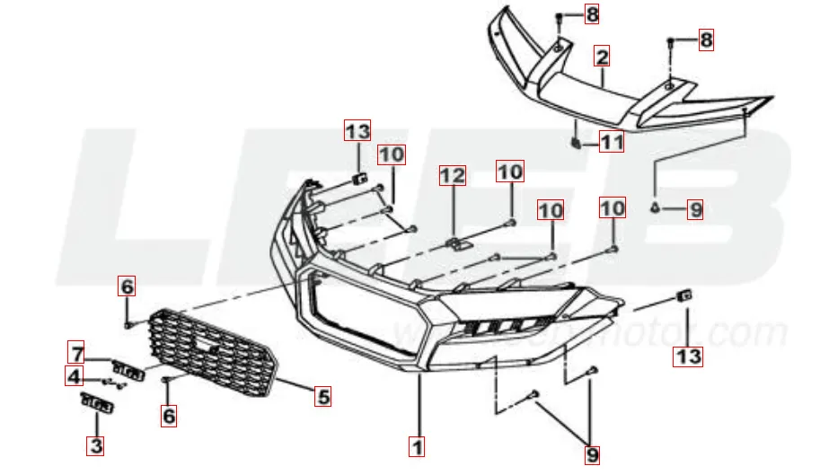 Frontmaske Frontmaske