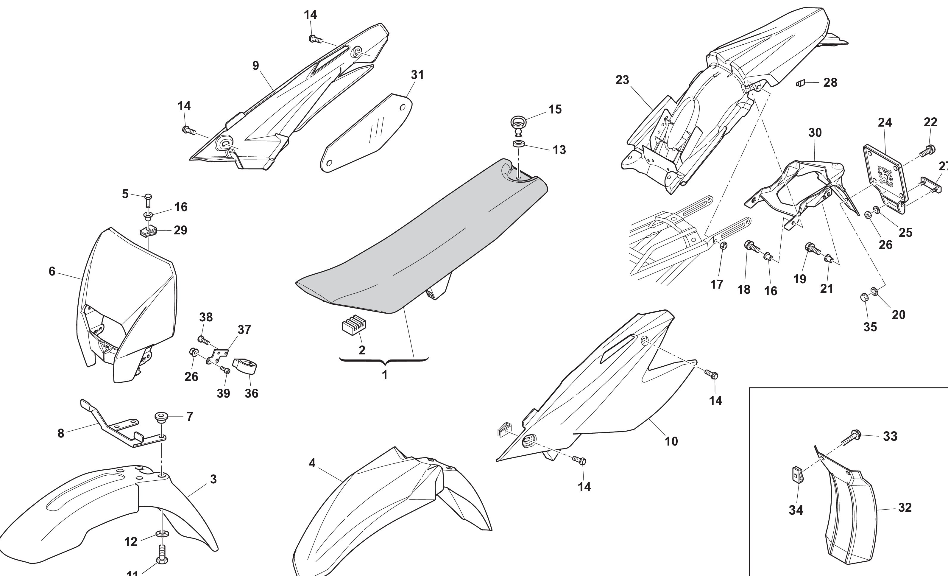 Verkleidung / Sitzbank Verkleidung / Sitzbank
