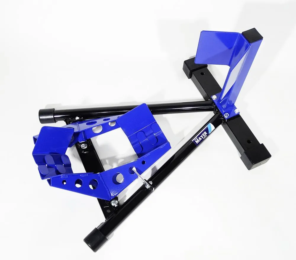 TMP Motorrad Vorderrad Transportständer Wippe 13" - 19" schwarz/blau