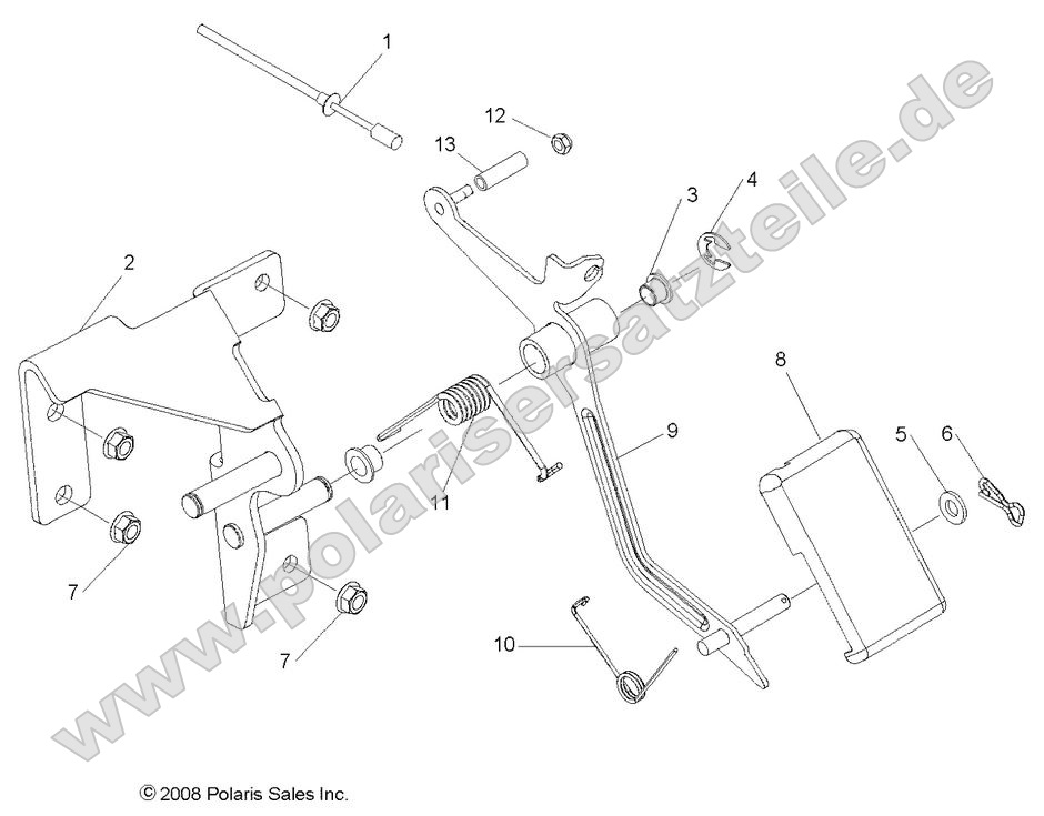 Engine, Throttle Pedal