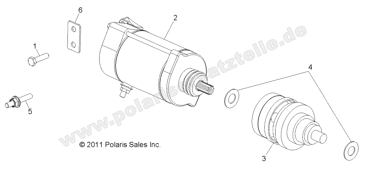 Engine, Starting Motor