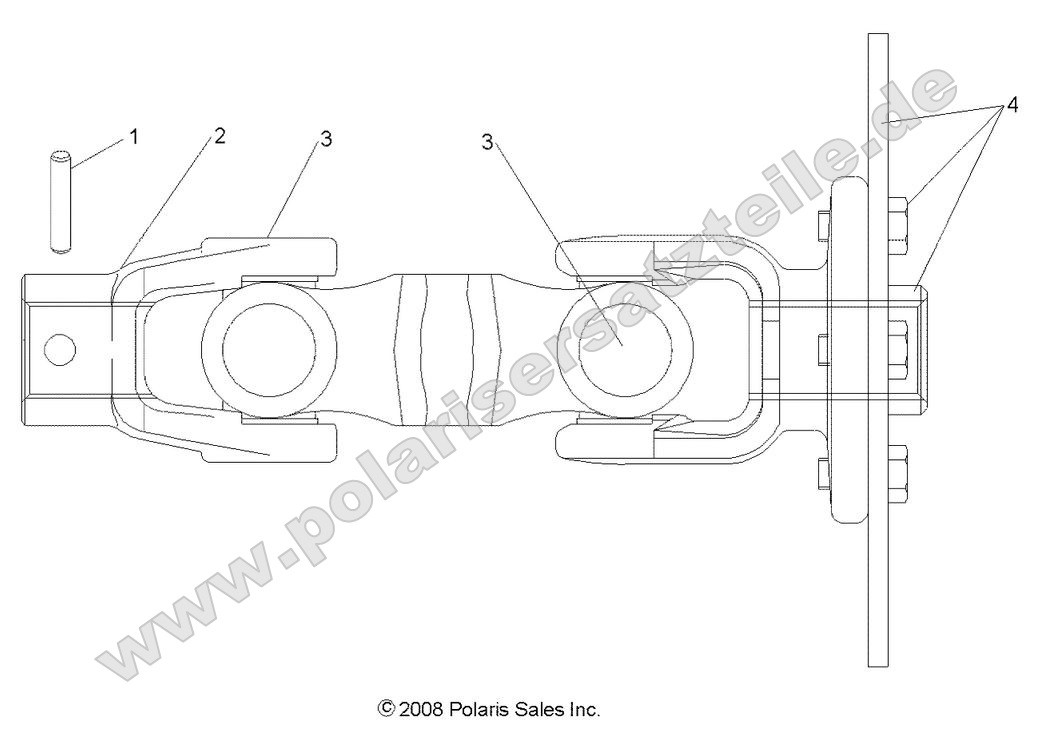 Drive Train, Rear Prop Shaft